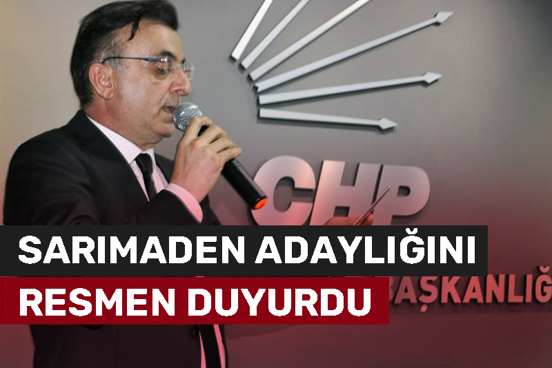 Gürsel Sarımaden CHP Ümraniye İlçe Başkanlığına adaylığını açıkladı