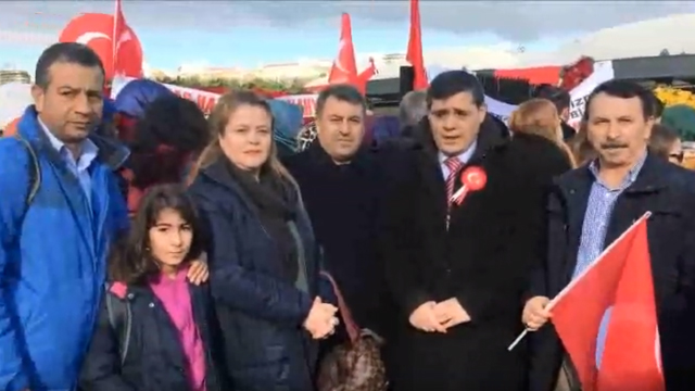 ERGAB Şehitler Tepesi’nde dua etti