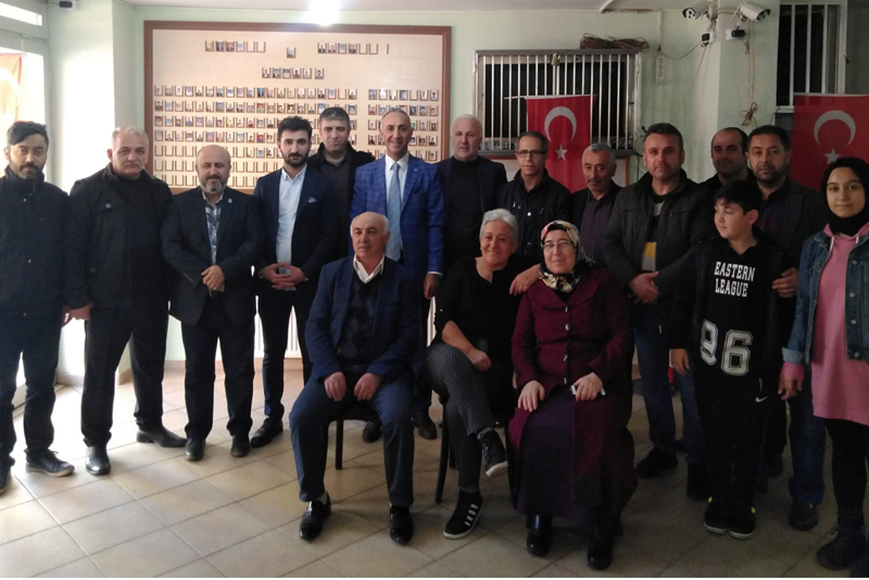 Refahiye Ekecik Köyü Derneği’nde nöbet değişimi