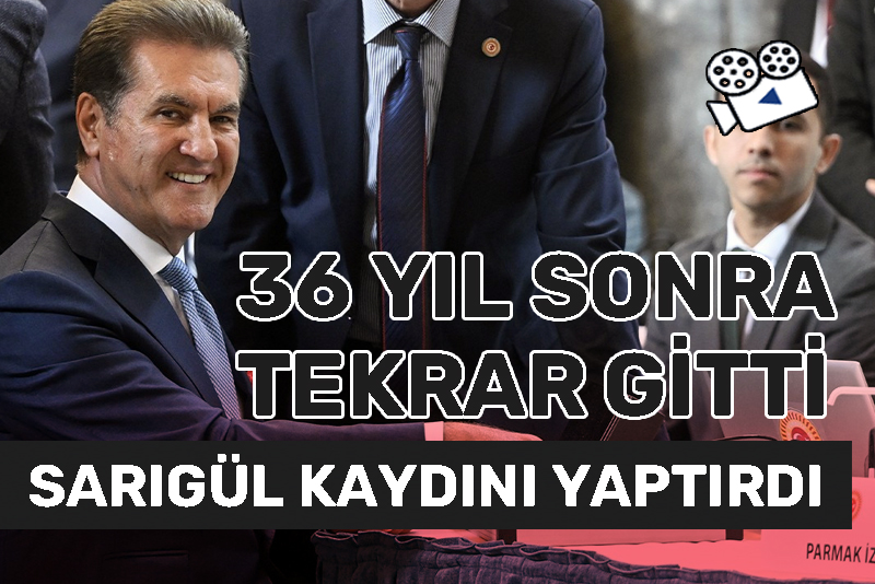 Sarıgül 36 yıl sonra yeniden Meclis'te