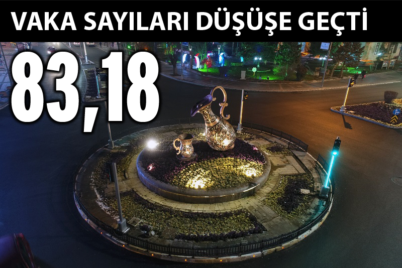 Vaka sayıları düşüşe geçti
