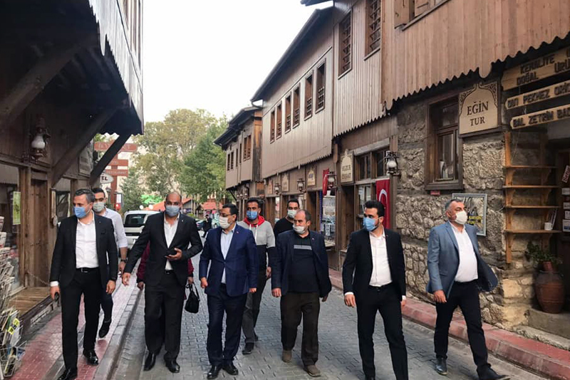 Milletvekili Bayram’dan ilçelere ziyaret