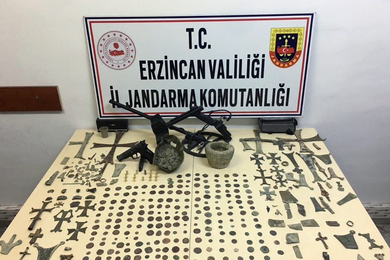 Erzincan'da kaçakçılara geçit verilmedi