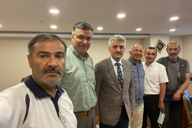 İş İnsanı Kaçmaz Erzincan'da gazetecilerle buluştu 