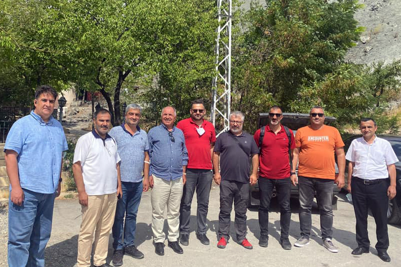 İş İnsanı Kaçmaz Erzincan'da gazetecilerle buluştu 